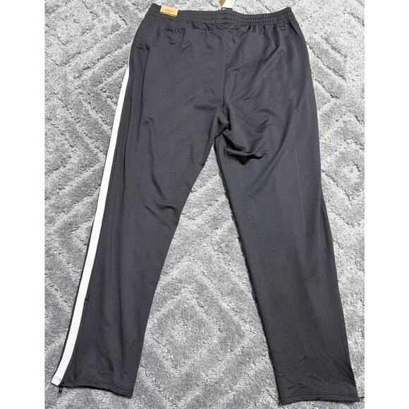 Victoria's Secret PINK Active Ankle Zip Track Pants w/Pockets Black L New - Picture 2 of 7